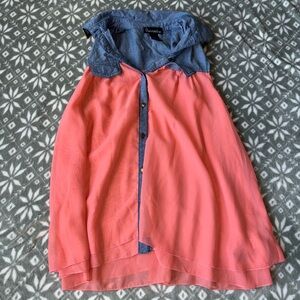 Tank Top Button Down